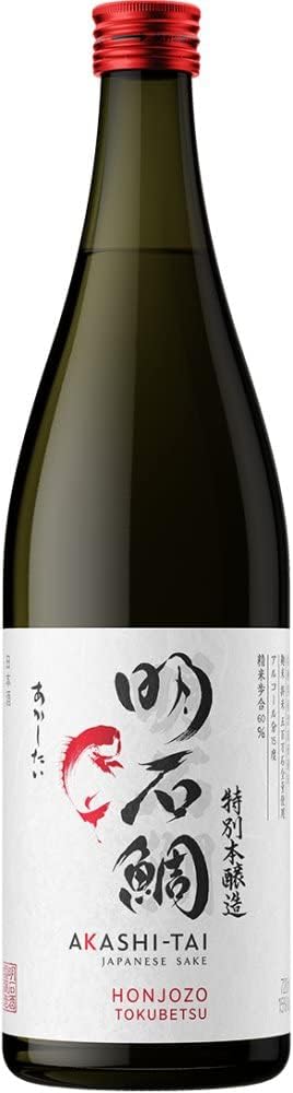 Akashi-Tai Tokubetsu Honjozo Sake - Medium-Bodied Umami | 60% Rice Polish | 72 cl