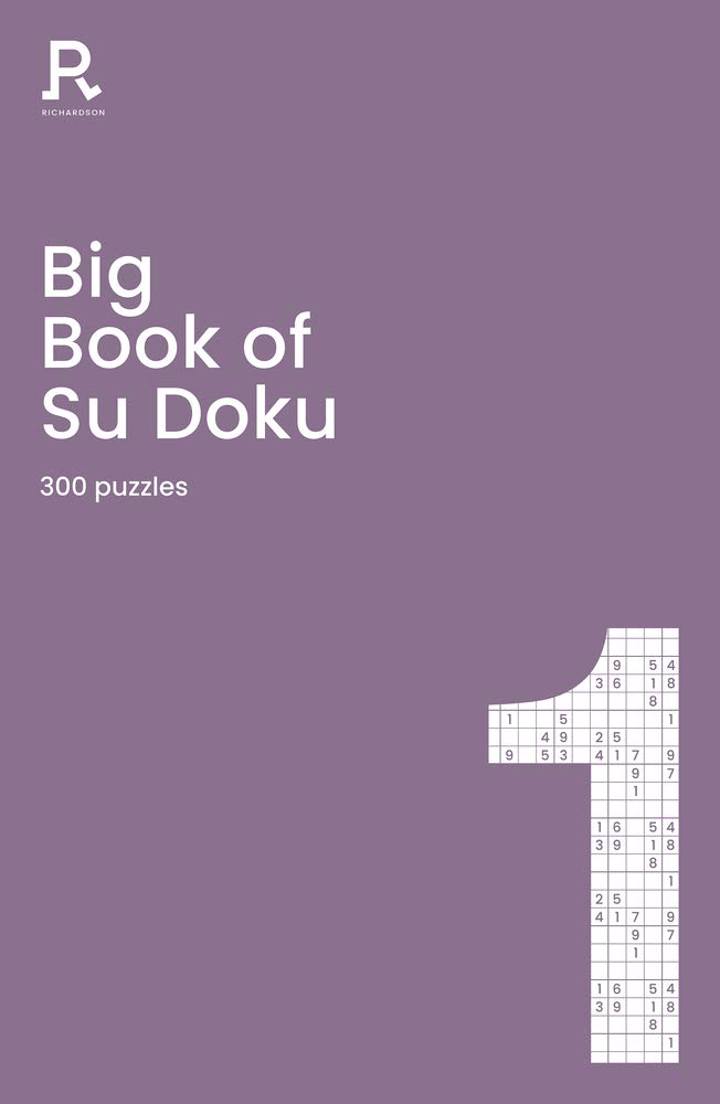 Richardson Puzzles and Games Big Book of Su Doku Book 1 - 300 Puzzles | Paperback 1