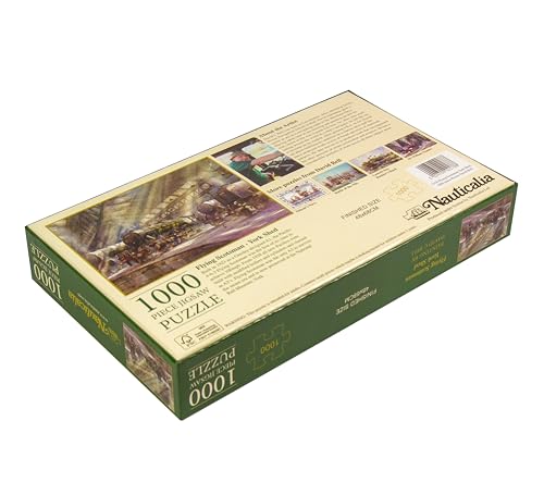 Flying Scotsman at York Shed 1000-Piece Puzzle by David Bell 6