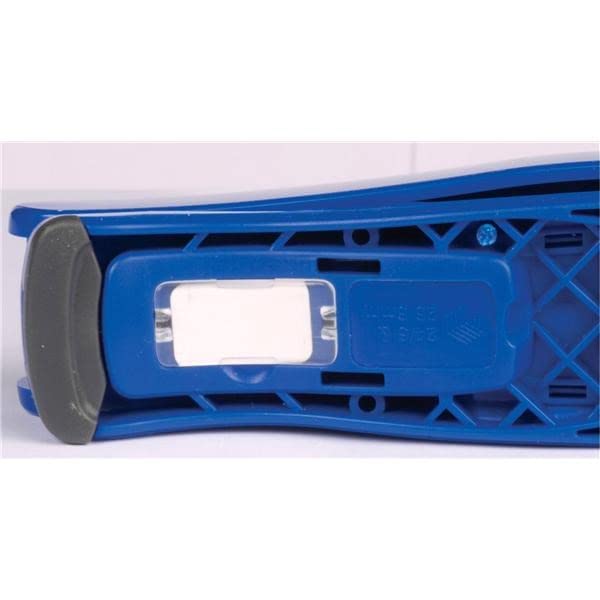 Q-Connect Desktop Stapler - Half Strip | 20 Sheet Capacity | Blue Plastic Casing