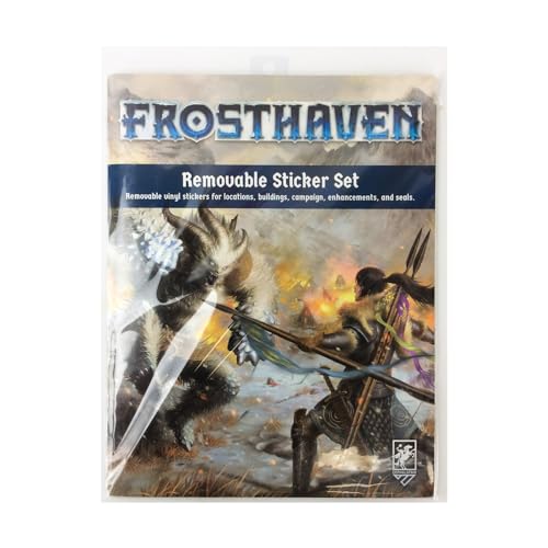 Cephalofair Games Frosthaven Removable Sticker Game Set (CPH0603)