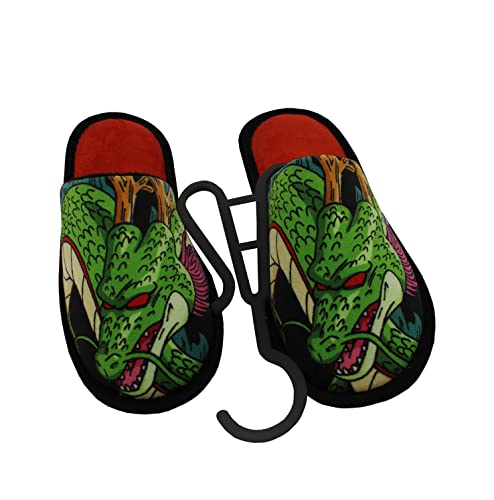 CYPBRANDS Shenron Dragon Ball Z Slippers - Soft Open House Design for Dragon Ball Fans