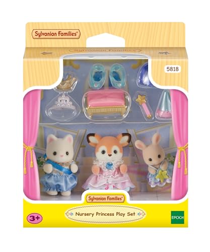 Sylvanian Families Nursery Princess Play Set 5818 | Includes 3 Babies & Accessories | Ages 3+