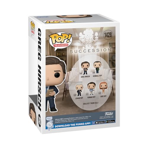 Funko Pop! TV Succession - Greg Hirsch Vinyl Figure (75654)