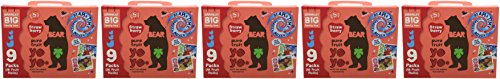 BEAR Strawberry Yoyos - Dried Fruit Rolls - No Added Sugar - Vegan - 20g (45 Packs) 6