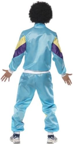 Smiffys 1980s Scouser Shell Suit Costume - Men's Size M 3