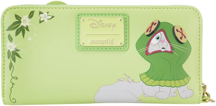 Loungefly Disney Princess and The Frog Tiana Lenticular Zip Around Wallet (LF-WDWA2879)