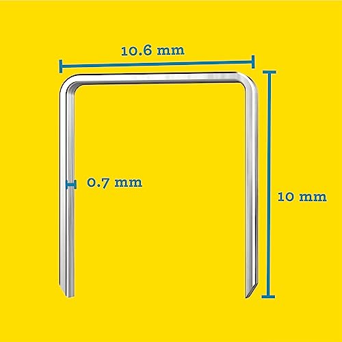 Rapid High Performance No.13 Staples, 4 mm Leg Length, 5000 Pieces (11825700)