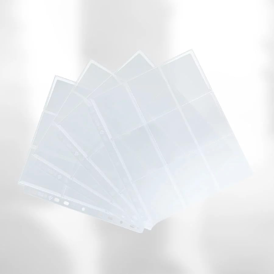Gamegenic Ultrasonic 9-Pocket Card Pages for Ring Binders – 50 Pages 2