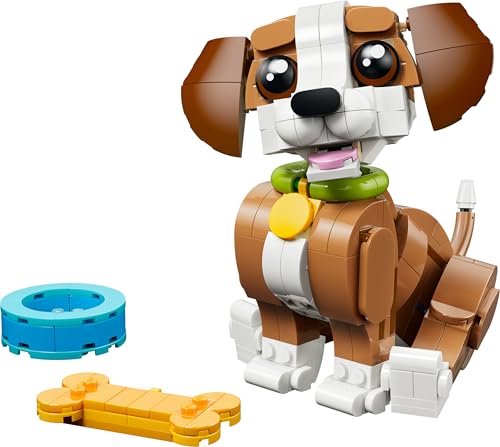 LEGO Creator 3in1 Playful Puppy Dog 336-Piece Animal Figure Toy Set | Ages 8+ | Model 31382 8