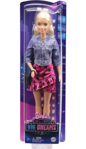 Barbie Big City, Big Dreams Barbie &quot;Malibu&quot; Roberts Doll (Rubia, 11,5 pulgadas)