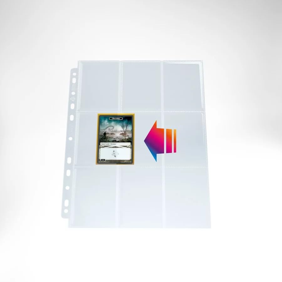 Gamegenic Ultrasonic 9-Pocket Card Pages for Ring Binders – 50 Pages 3