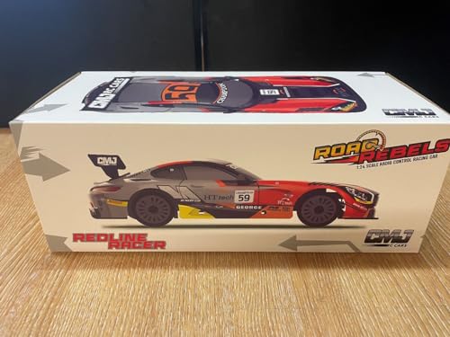 Road Rebel Redline Racer - 1:24 Scale RC Car with 2.4GHz Remote Control 20