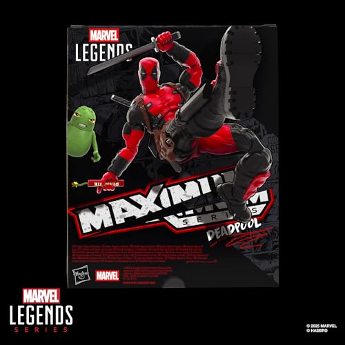 Marvel Legends Maximum Series Deadpool Action Figure with Doop - 6 Inch Collectible with 24 Accessories 27