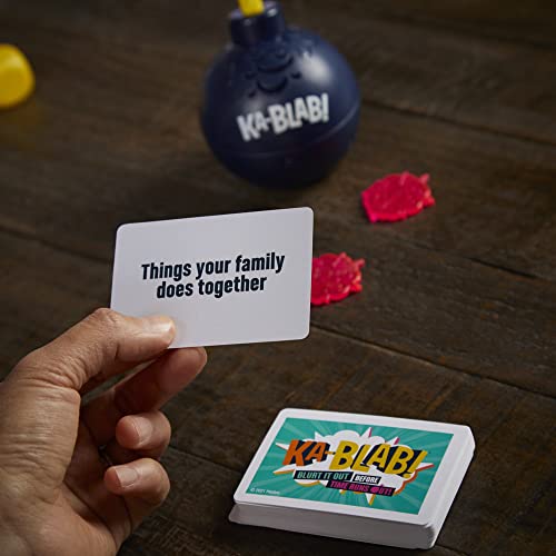 Hasbro Gaming Ka-Blab! Family Party Board Game for 2-6 Players, Ages 10+
