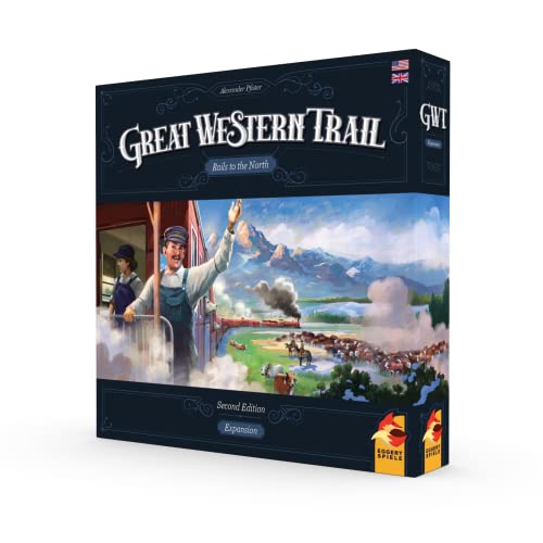 Eggert Spiele Great Western Trail: Rails to the North 2nd Ed Board Game Expansion