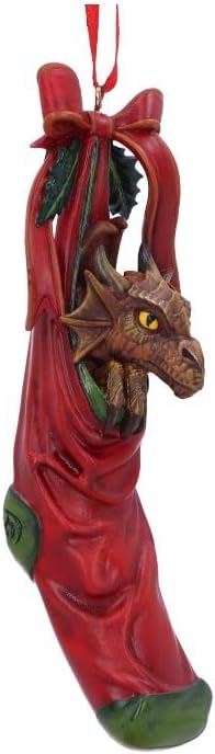 Nemesis Now Magical Arrival Hanging Ornament (AS) 13.5cm, Red