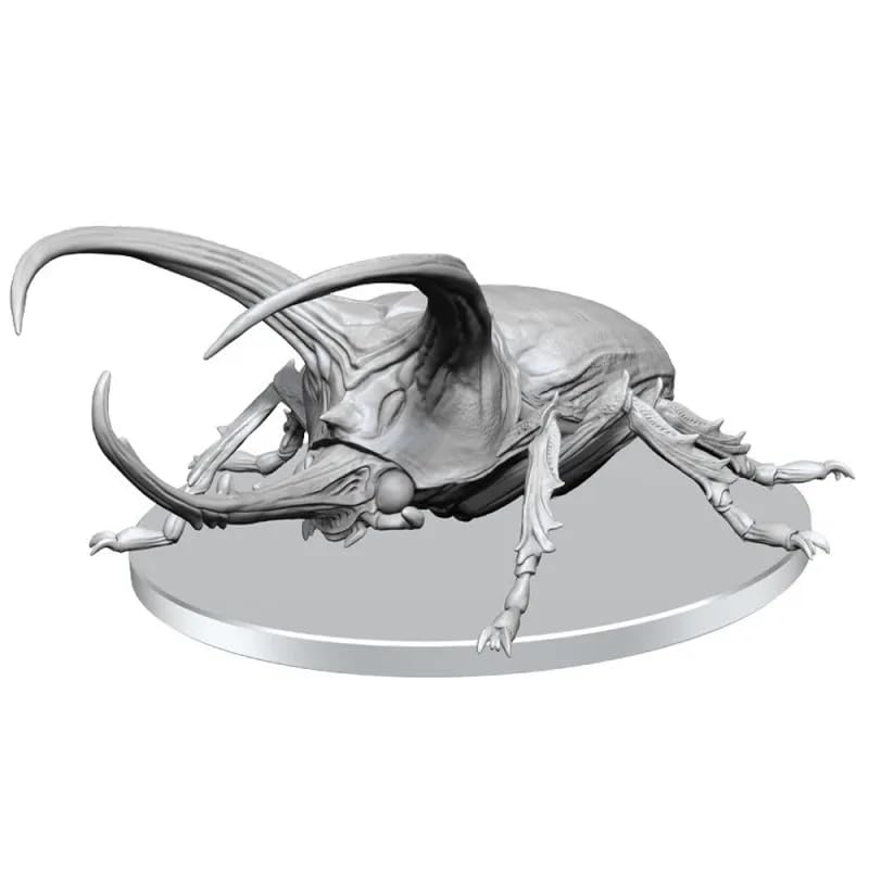 WizKids Deep Cuts Miniature - Giant Rhinoceros Beetle | Plastic | Unpainted 1
