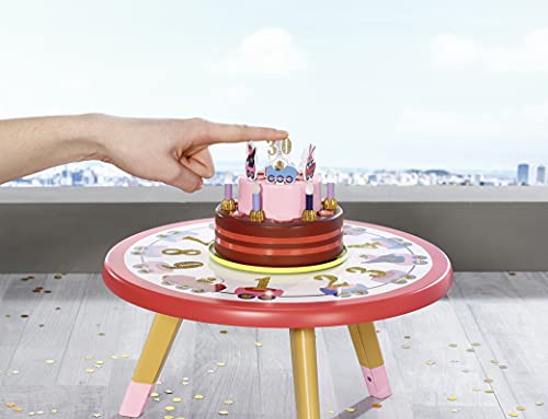 BABY Born 831076 EA Happy Birthday Partytisch, bunt