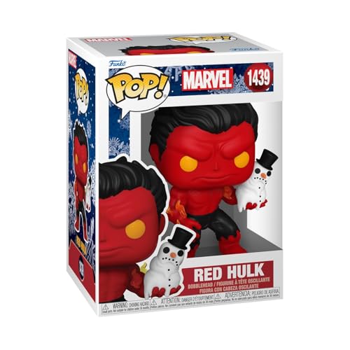 Funko Pop! Marvel Holiday - Red Hulk Vinyl Figure (80034)