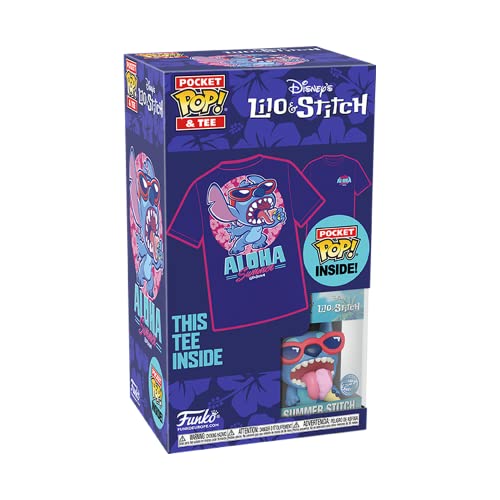 Funko Pocket POP! & Tee Disney - Summer Stitch Vinyl Figure & T-Shirt Set (63498)