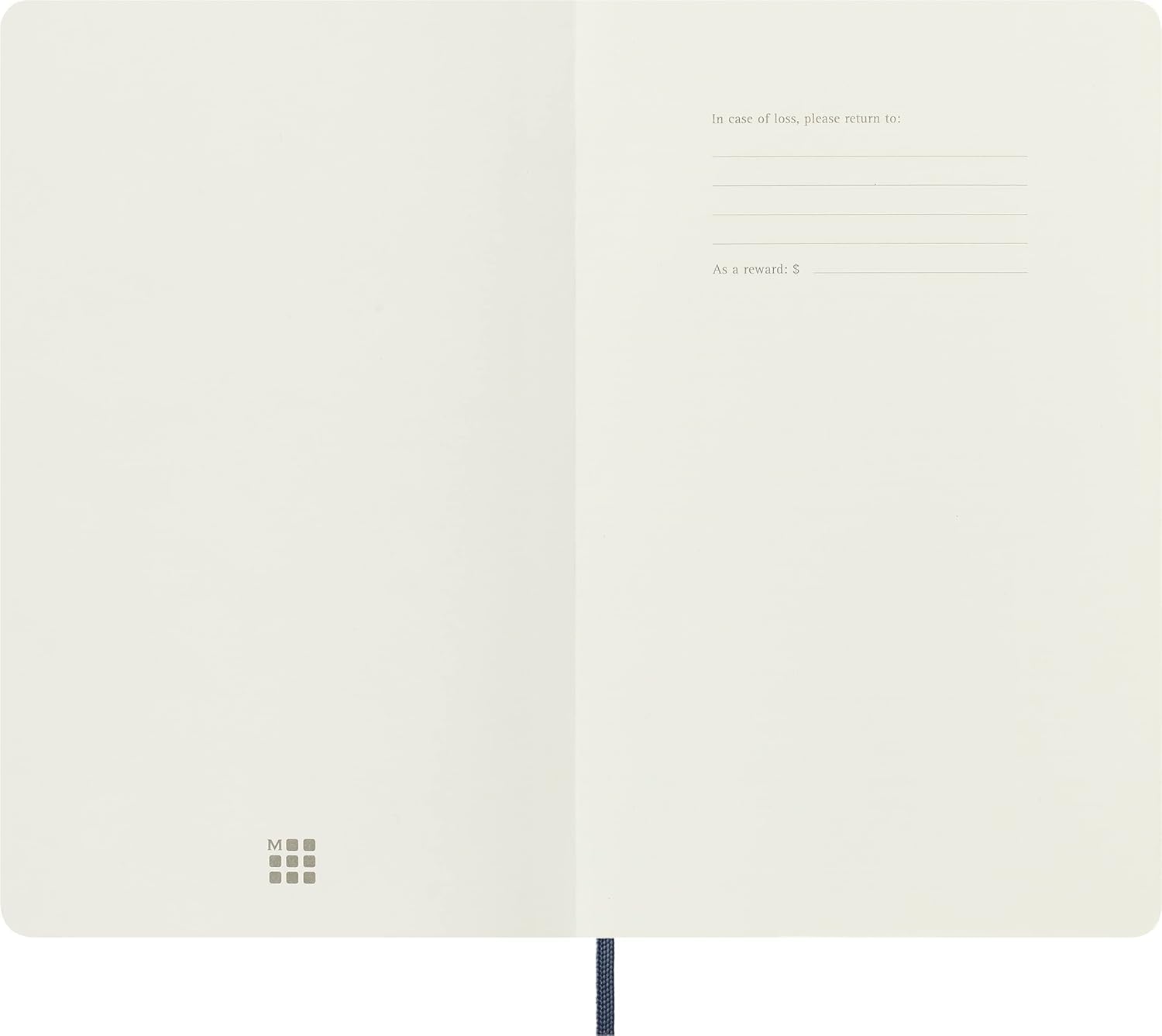 Moleskine Classic Notebook - Soft Cover Ruled Paper Journal | Sapphire Blue | Large A5 | 192 Pages 5