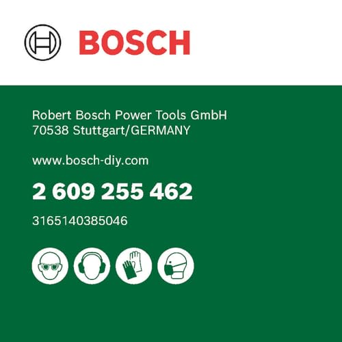 Bosch 2609255462 Masonry Drill Bit Set, 8-Piece, Carbide Tips, for Concrete, Brick, and Stone