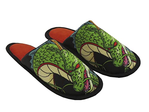 CYPBRANDS Shenron Dragon Ball Z Slippers - Soft Open House Design for Dragon Ball Fans