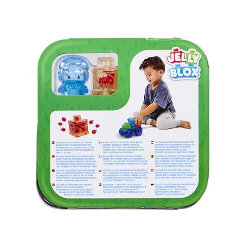 Jelly Blox Tractor Vehicle Set - Squishy Building Fun for Toddlers 2+ 7