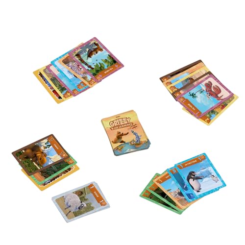 Débâcle Jeux Grizzy & the Lemmings Happy Families Card Game (French)