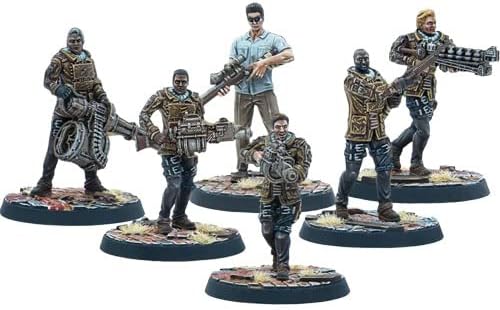 Modiphius Fallout Wasteland Warfare Railroad Operatives Miniatures Set (MUH052221)