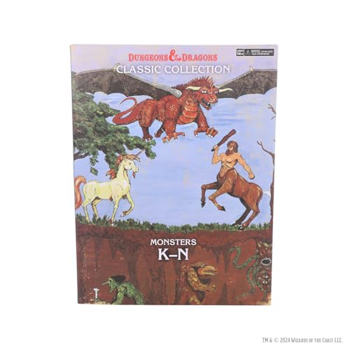 WizKids Dungeons & Dragons Classic Collection Monsters K-N Pre-Painted Miniatures Boxed Set (230803)