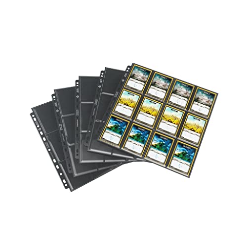 Gamegenic Sideloading 24-Pocket Pages - Heavy-Duty Card Protection for TCGs, Ages 8+</TITLE>