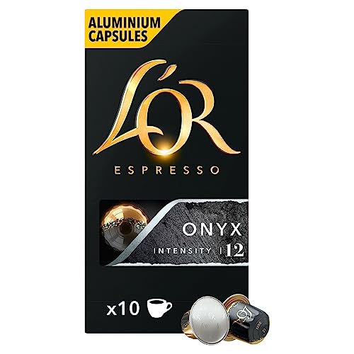 L'OR Espresso Onyx Coffee Pods x10 - Intensity 12 (Pack of 10, 100 Capsules) 8