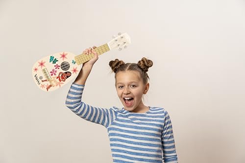 Lexibook Disney Moana My First Wooden Ukulele - 4 Nylon Strings, 53 cm 6