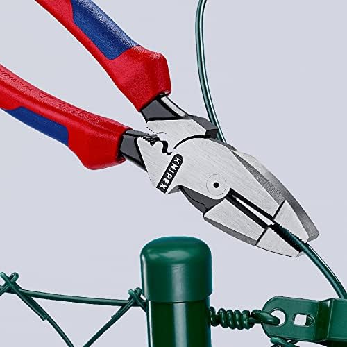 KNIPEX - Lineman's Pliers 240 mm (09 12 240) High-Performance Hand Tool