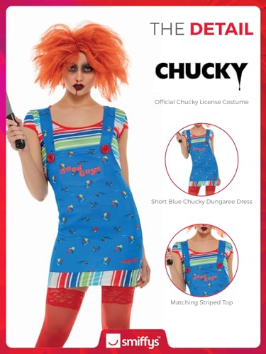 Chucky Toddler Costume - Blue (Toddler Size)