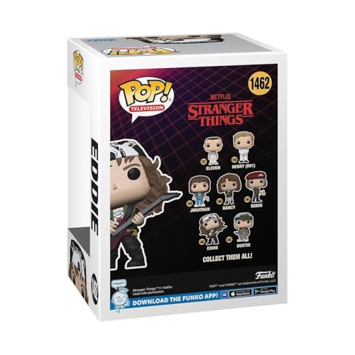 Funko Pop! TV Stranger Things - Eddie Munson with Guitar Vinyl Figure (72138)