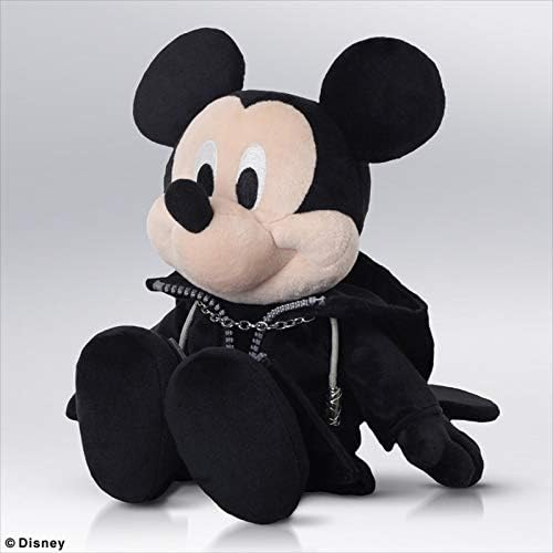 King Mickey Mouse Plush - Kingdom Hearts Collectible for Ages 14+