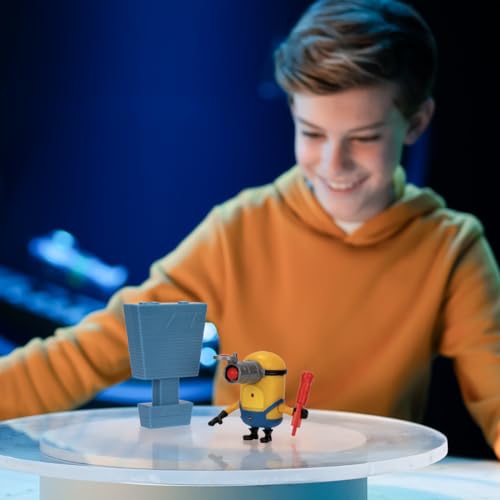 MINIONS Launch & Blast Mega Minion Mel Action Figure - Push-Activated Blaster Play Feature 8