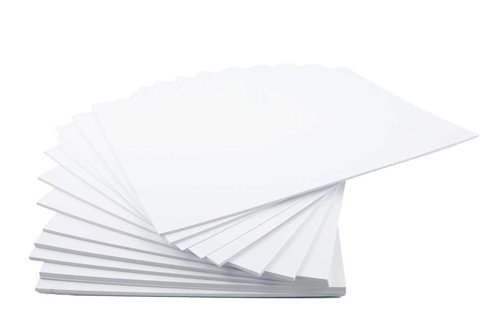 House of Card & Paper A4 220gsm White Card - Pack of 25 Sheets