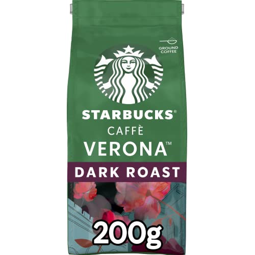 STARBUCKS - Caffè Verona Dark Roast Ground Coffee 200g (Pack of 6) 5
