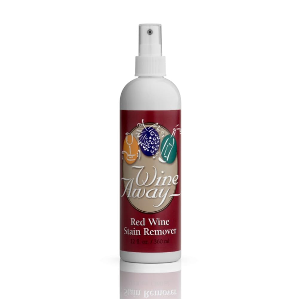 Wine Away Red Wine Stain Remover Spray - Organic, Citrus Scent | 12 fl oz