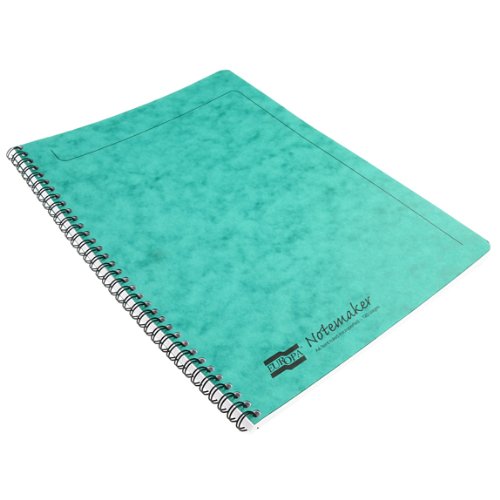 Clairefontaine Notemakers Europa Spiral Notebook - A4, Ruled, Green | 90 g/m² Velvet Vellum Paper 4