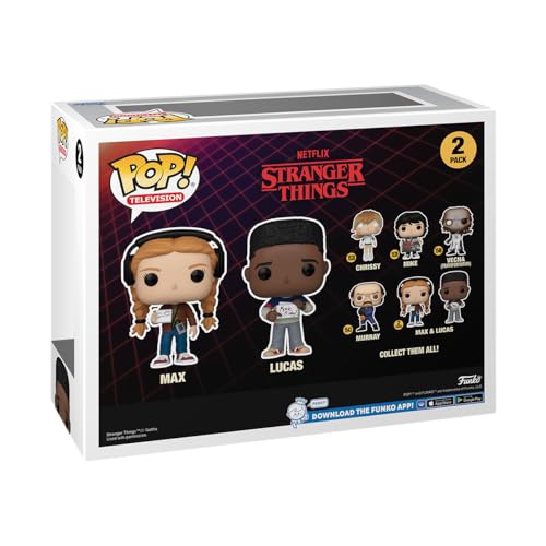 Funko Pop! TV Stranger Things - Max Mayfield & Lucas 2PK Vinyl Figure Set (80139)