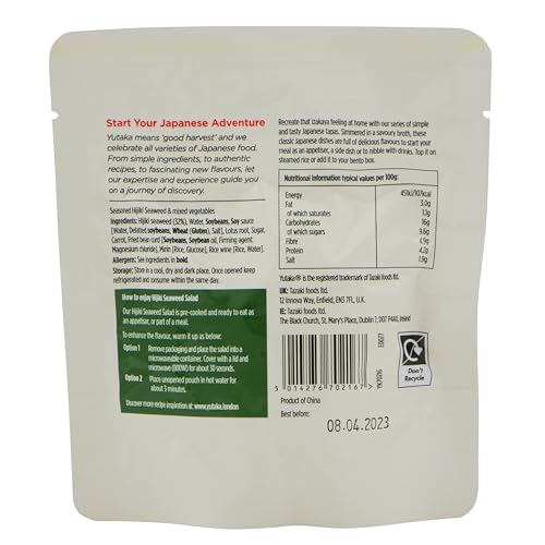 Yutaka Hijiki Seaweed Salad - Authentic Japanese Flavor | 100g Pack