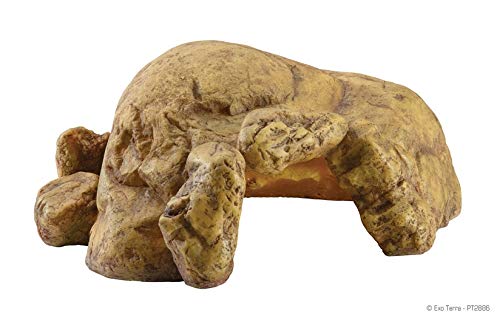 Exo Terra Reptile Den XXL Hideout - Brown Polyurethane Foam for Reptiles | PT2934 3