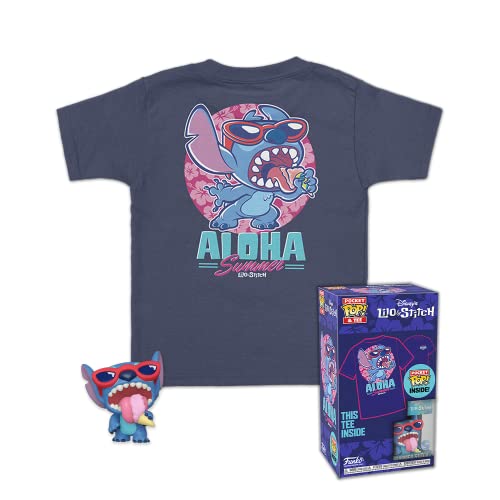 Funko Pocket POP! & Tee Disney - Summer Stitch Vinyl Figure & T-Shirt Set (63498)