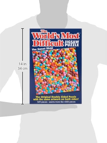 World's Most Difficult Jigsaw Puzzle - The Sweet Shop 529pc Double-Sided Challenge 7