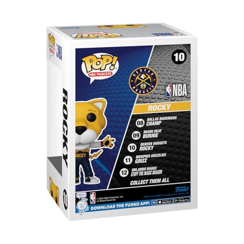 Funko Pop! NBA Mascots - Rocky the Mountain Lion Vinyl Figure (79628)